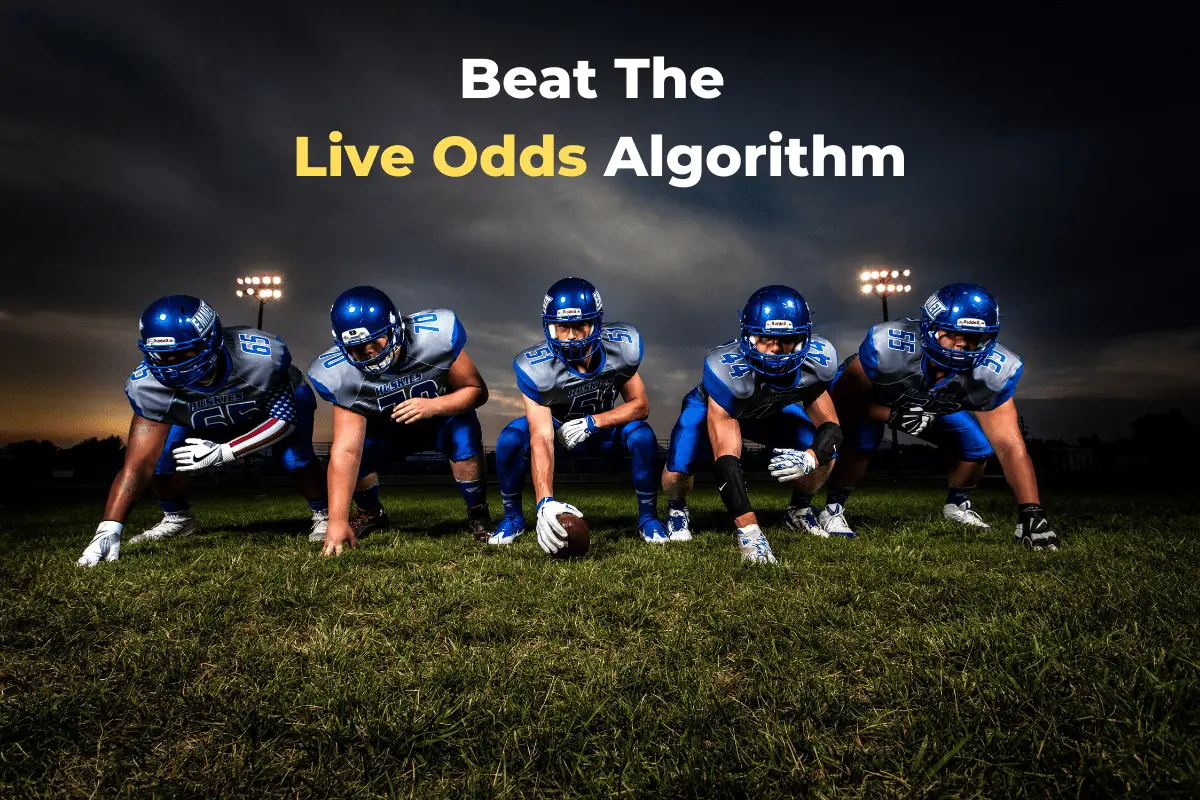 kontrast Rådgiver Lille bitte Can You Beat the Sports Betting Live Odds Algorithm? – School Of Bets